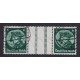ALEMANIA 1933 ESTAMPILLAS SE-TENANT ZUSAMMENDRUCKE USADOS QUE ES MUCHO MAS ESCASO MI WZ9 RARO 50 EUROS